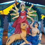 ছোটমোল্লাখালি দ্বীপে সাতভাইয়ের পরিবারে বোন চম্পা রুপে পুজিত হয় দেবী দশভূজা